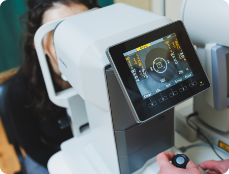 Exame oftalmológico